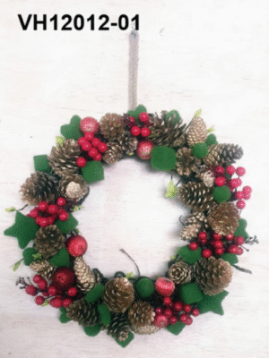 La Couronne Festive d’Hiver - VH12012-01