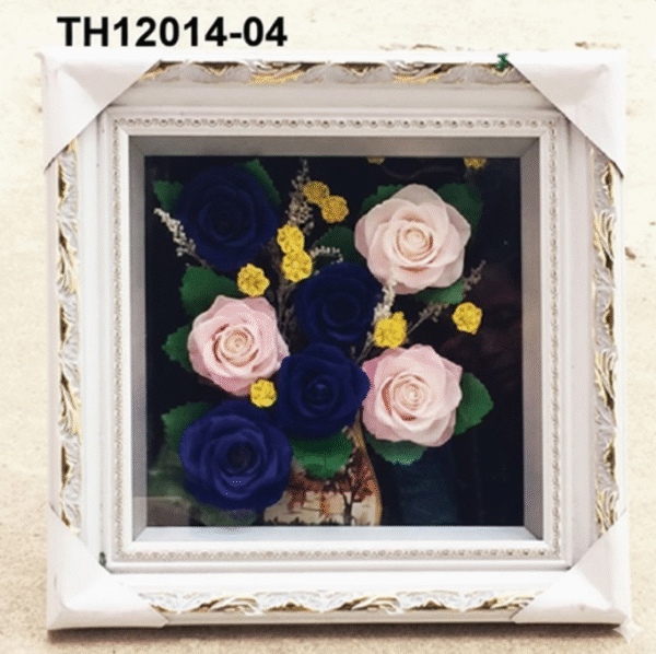 10 Cadre Floral Bleu Nuit – TH12014-04