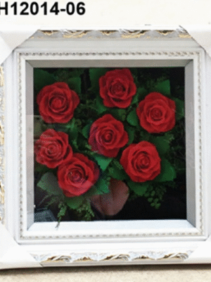 Cadre Floral Rouge Intense – TH12014-06