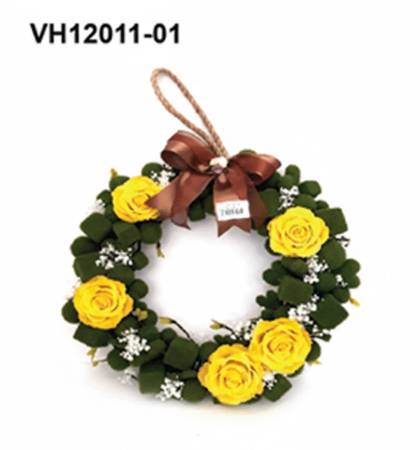 Couronne Élégance Jaune & Chocolat – VH12011-01