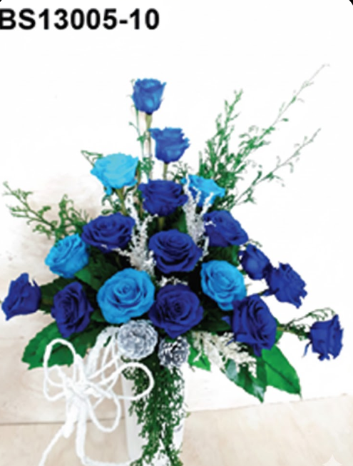 Royal Bleu & Turquoise – BS13005-10