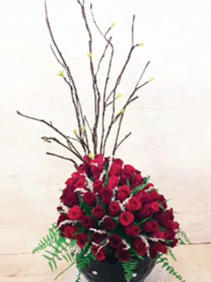 Bouquet Prestige Rouge Intense