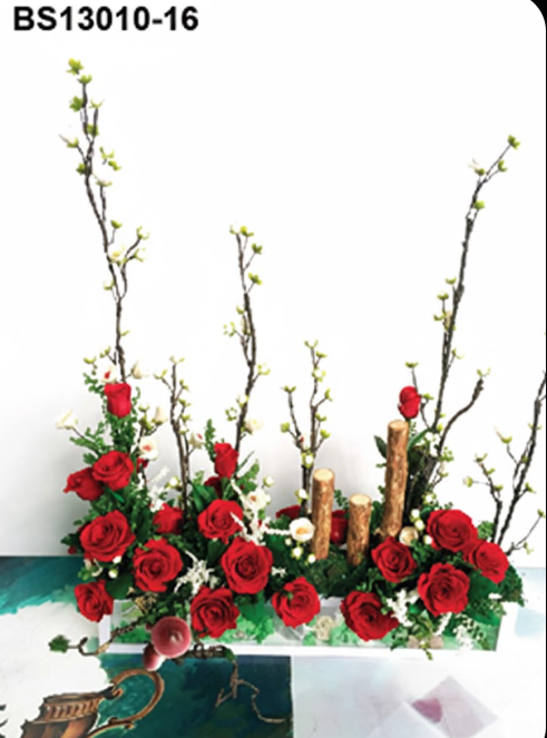 117 Composition Rouge Jardin – BS13010-16