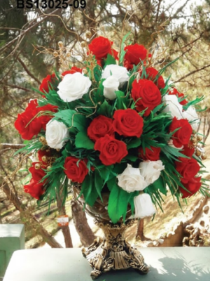 Bouquet Impérial Rouge & Blanc – BS13025-09