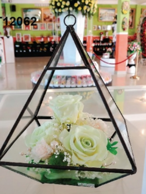 Suspension Florale Géométrique – TT12062