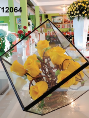 Géométrique Roses Jaunes Éclat – TT12064