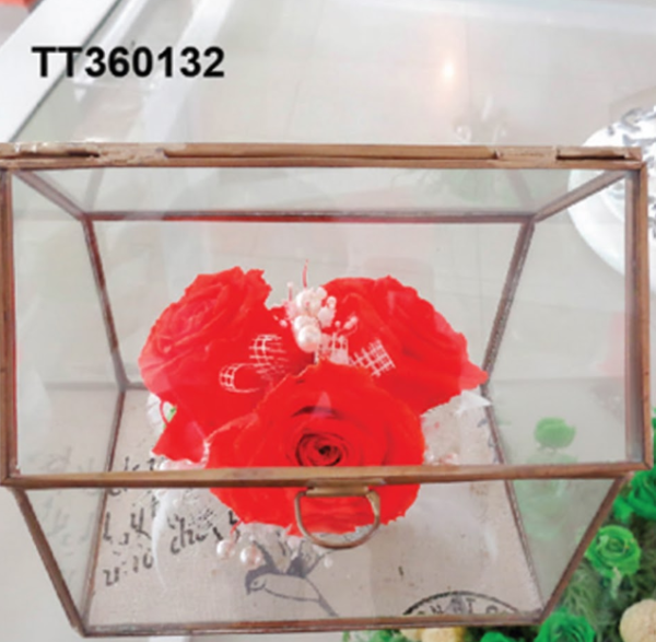 134 Rectangulaire Roses Écarlates – TT360132