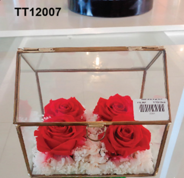 Rectangulaire Roses Rouges - TT12007