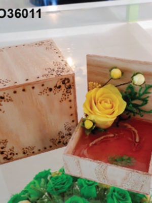 151 Coffret Bois & Rose Jaune – GO36011