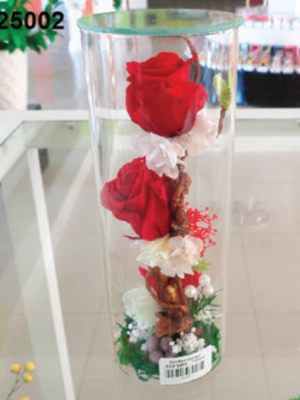 161 Cylindre de Roses Rouges – TT25002