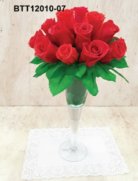 Bouquet Rouge Élancé  – BTT12010-07