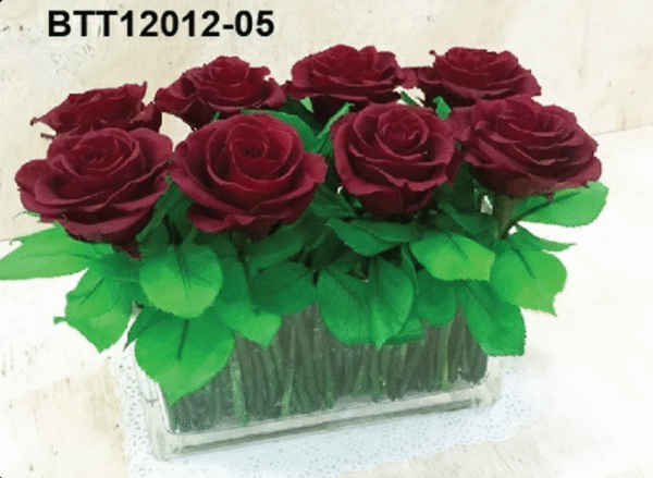 Composition de Roses Bordeaux – BTT12012-05