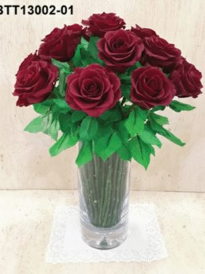 38 Bouquet Rouge Bordeaux – BTT13002-01