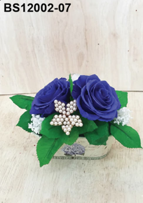 Duo de Roses Bleues – BS12002-07