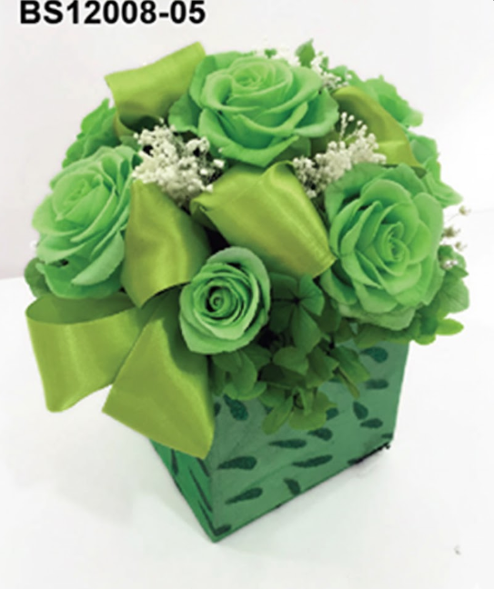 Bouquet Vert Velours  – BS12008-05