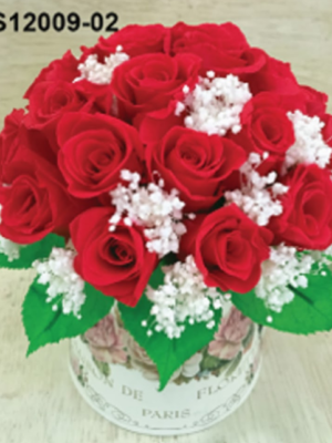 72 Bouquet Royal Roses Rouges – BS12009-02
