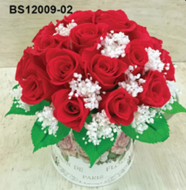 72 Bouquet Royal Roses Rouges – BS12009-02