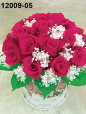 75 Bouquet Premium Rose & Blanche – BS12009-05