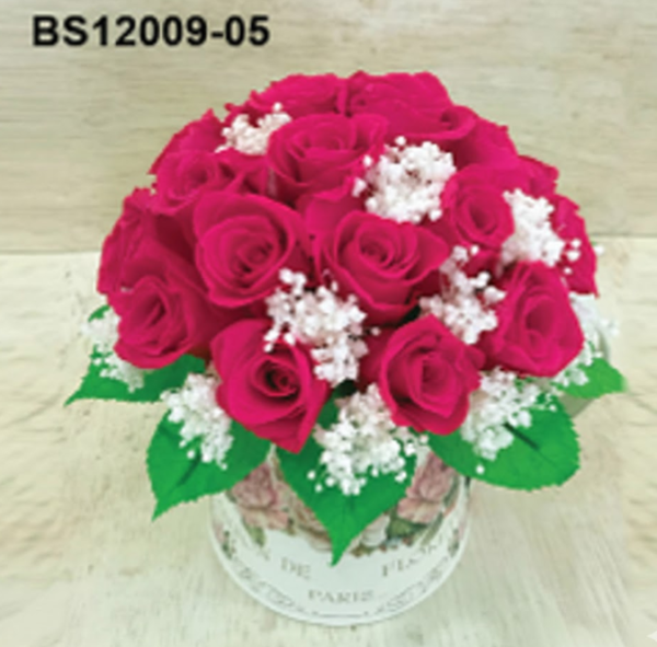 75 Bouquet Premium Rose & Blanche – BS12009-05
