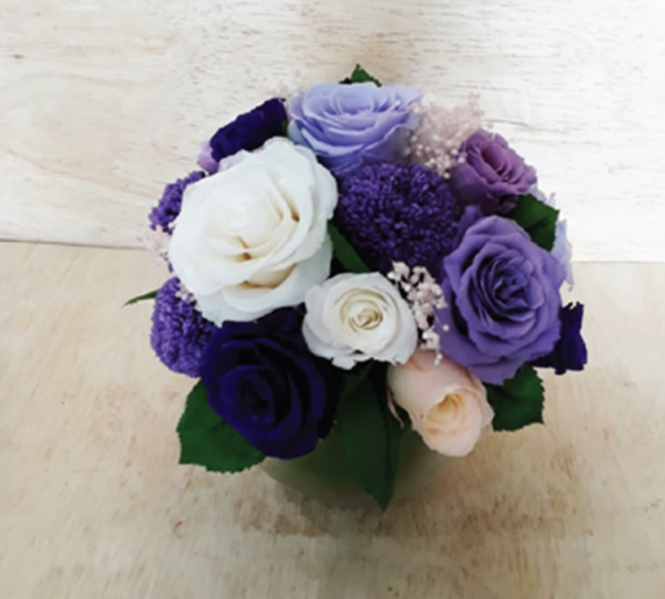 Bouquet Lavande & Blanc – BS12011-01