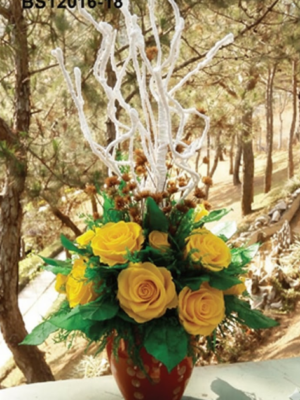 86 Bouquet Jaune – BS12016-18