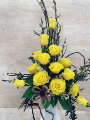 Roses Jaunes Rayonnantes – BS13002-20