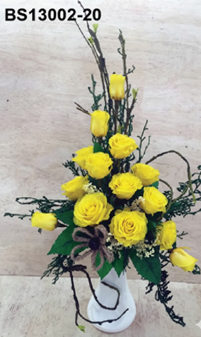 Roses Jaunes Rayonnantes – BS13002-20