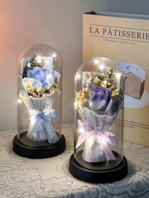 14 Rose Éternelle Lumineuse Bleu Violet